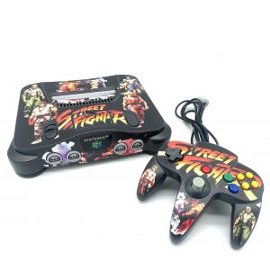 Nintendo 64 Konsole - Street Fighter Custom Skin